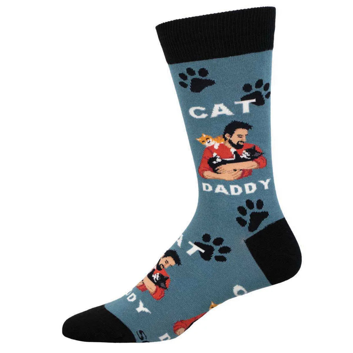 Sock Smith 🍁Cat Daddy Socks - Men's Size 10-13