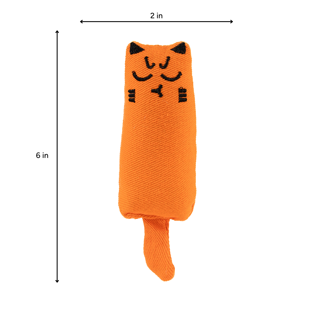 Brookbrand🍁Orange Rustle Catnip Cat Toy