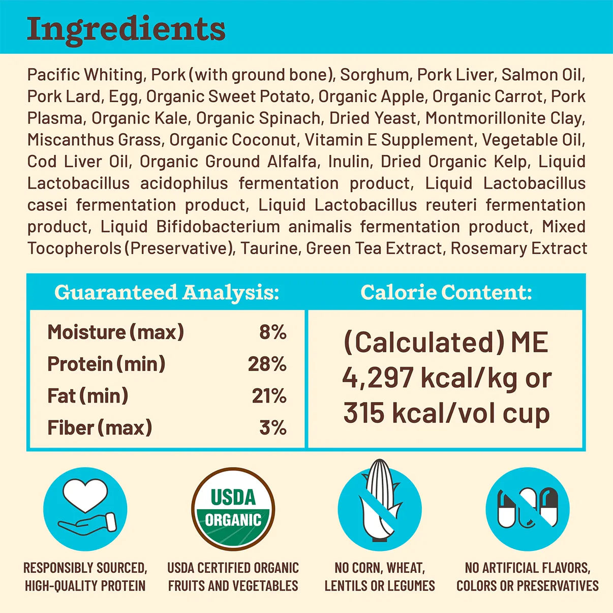 Primal Kibble in the Raw Fish & Pork Recipe for Dogs