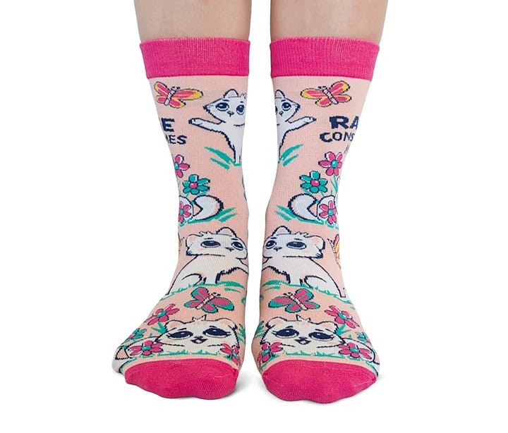 Rage Consumes Me Socks for Her 🍁Uptown Sox Ltd.