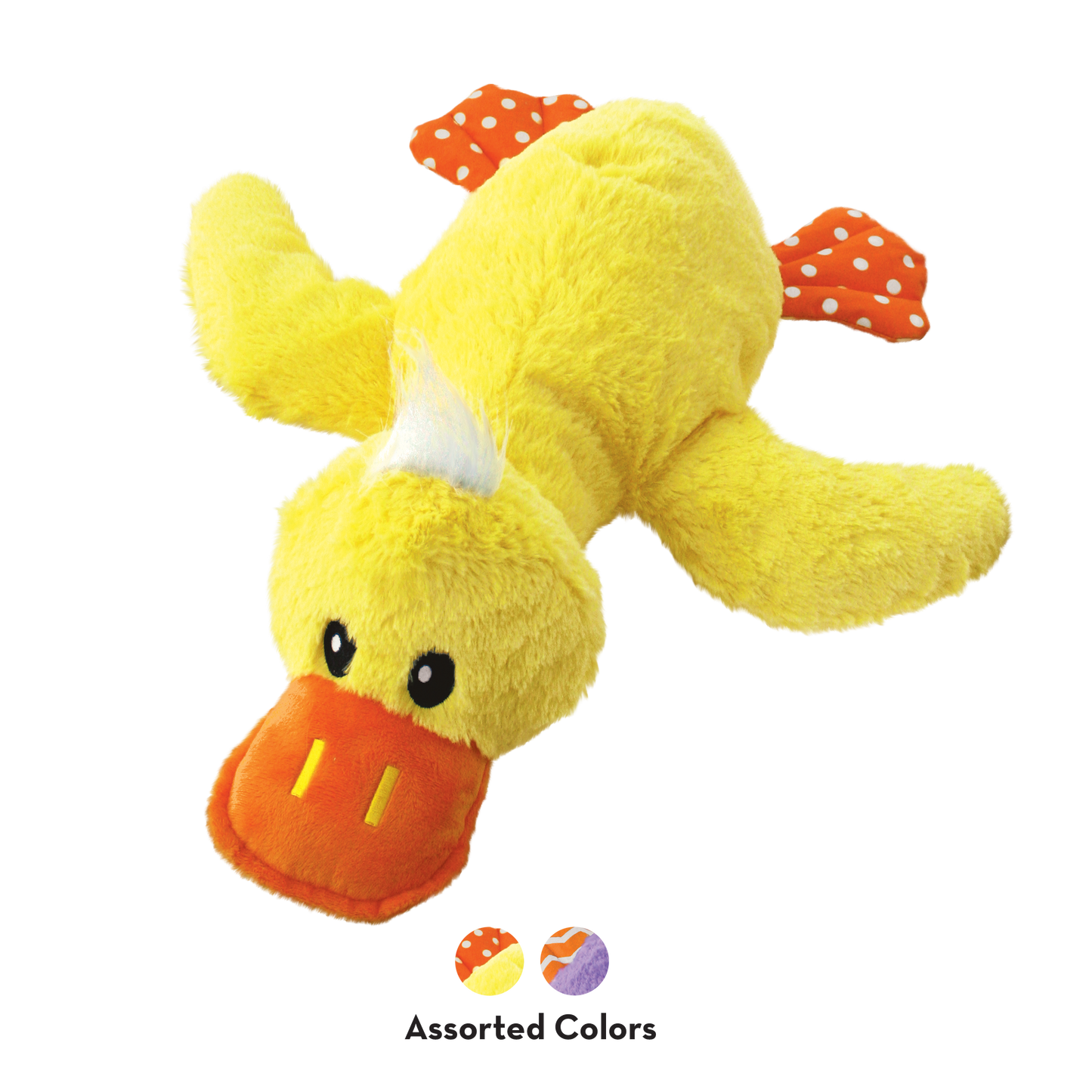 KONG Comfort Jumbo XL Ducks in Yellow or Purple