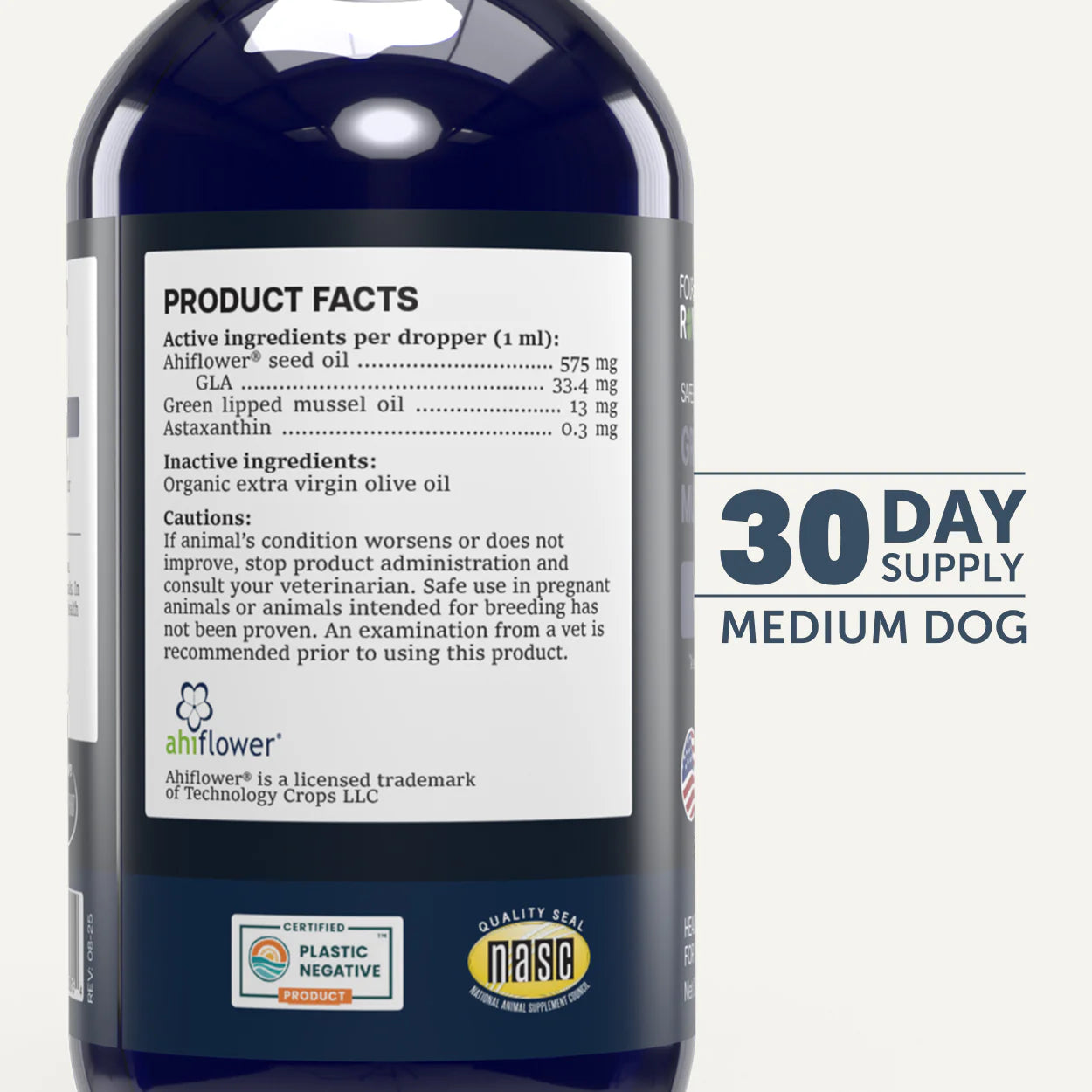 Four Leaf Rover Safe Sea - Green Lipped Mussel Oil for Dogs 113ml