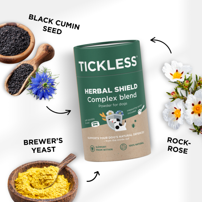 Tickless® Herbal Shield Complex Blend for Dogs 100g