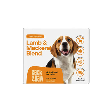 Back2Raw™ 🍁Complete Lamb & Mackerel Blend Frozen Dog Food