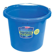 Fortiflex Royal Blue 19L Flat Back Pail