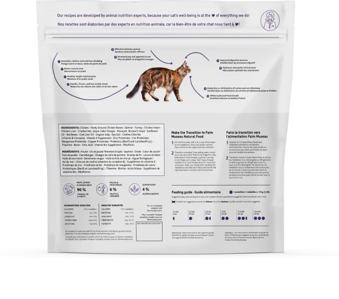 Faim Museau 🍁Chicken & Salmon for Cats