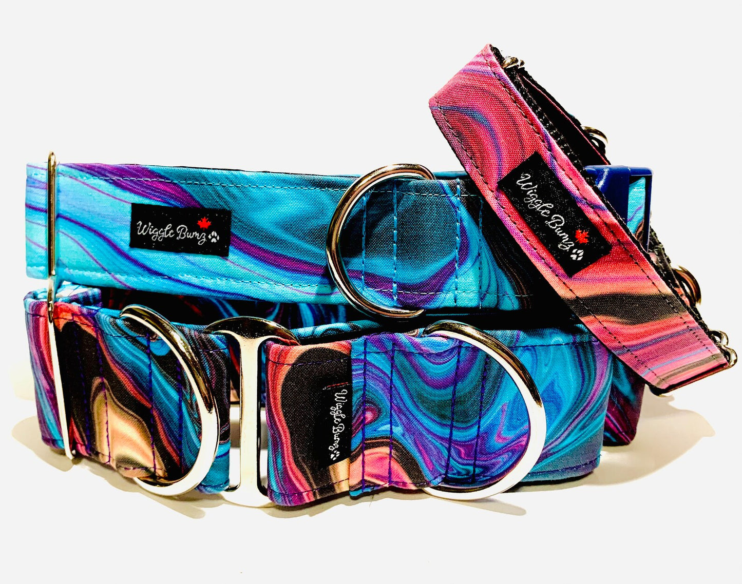 WiggleBumz🍁Psychedelic Summer Clip Collar