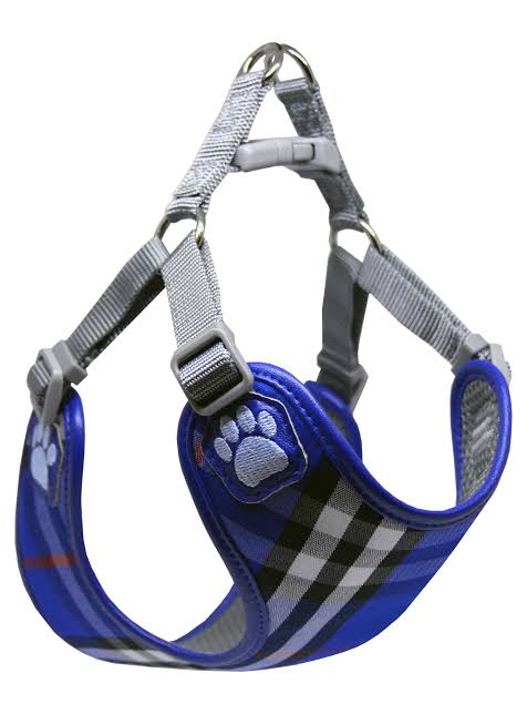 Pretty Paw 🍁Edinburgh Blue Step In Harness