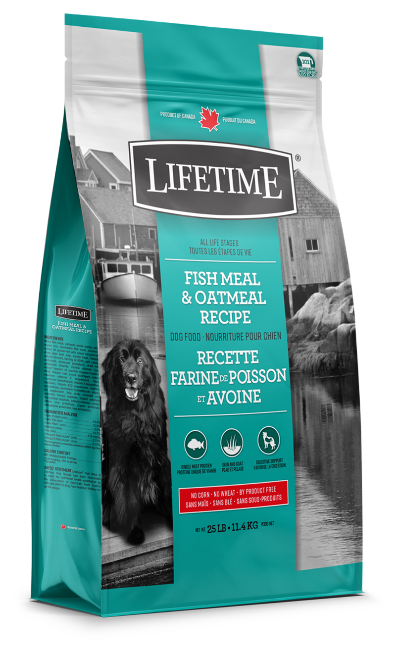 Lifetime All Life Stages Fish and Oatmeal Dry Dog Food