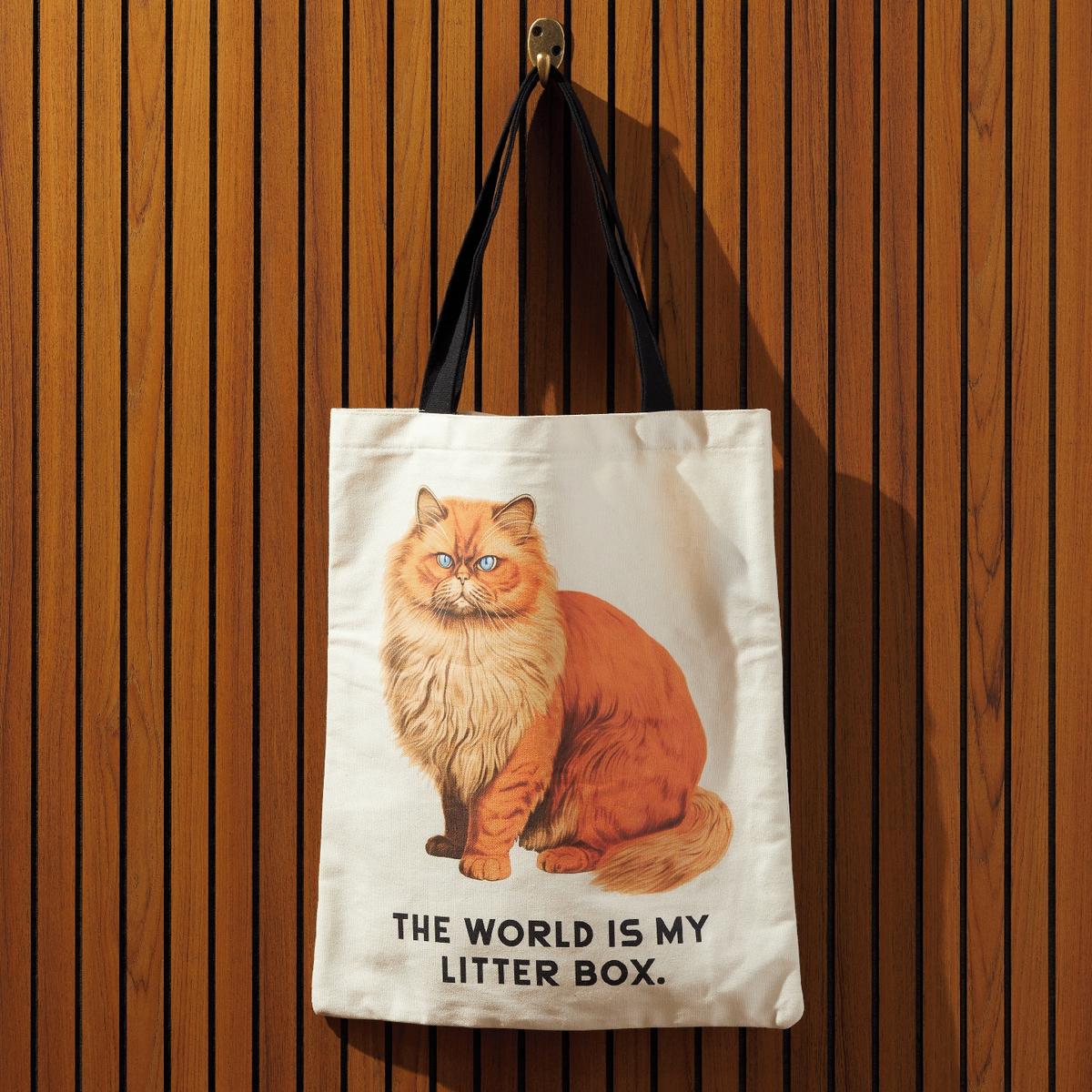 Brass Monkey Moody Cat Tote Bag