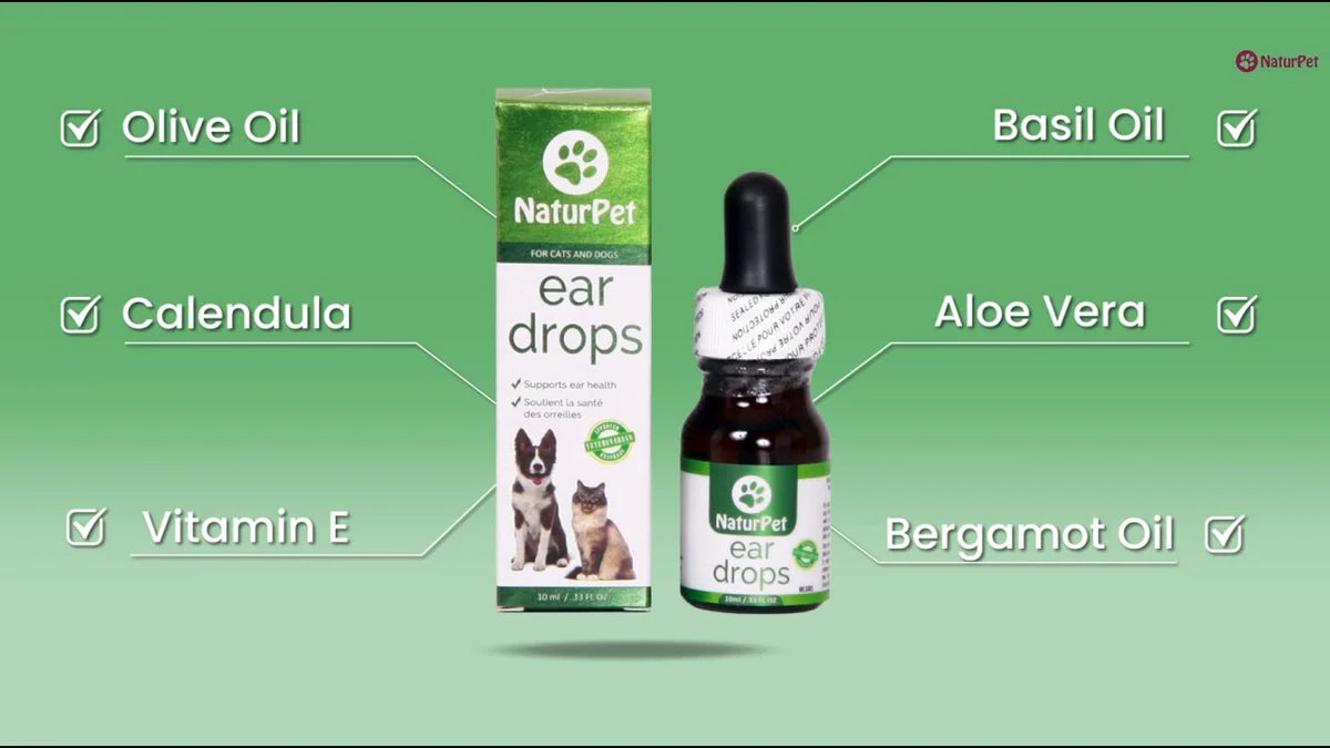 Naturpet 🍁Ear Drops for Dogs & Cats