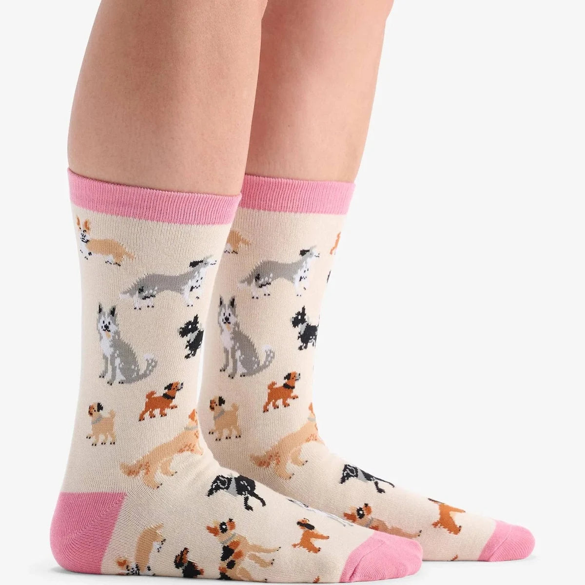 Dogs š Little Blue House Women's Crew Socks