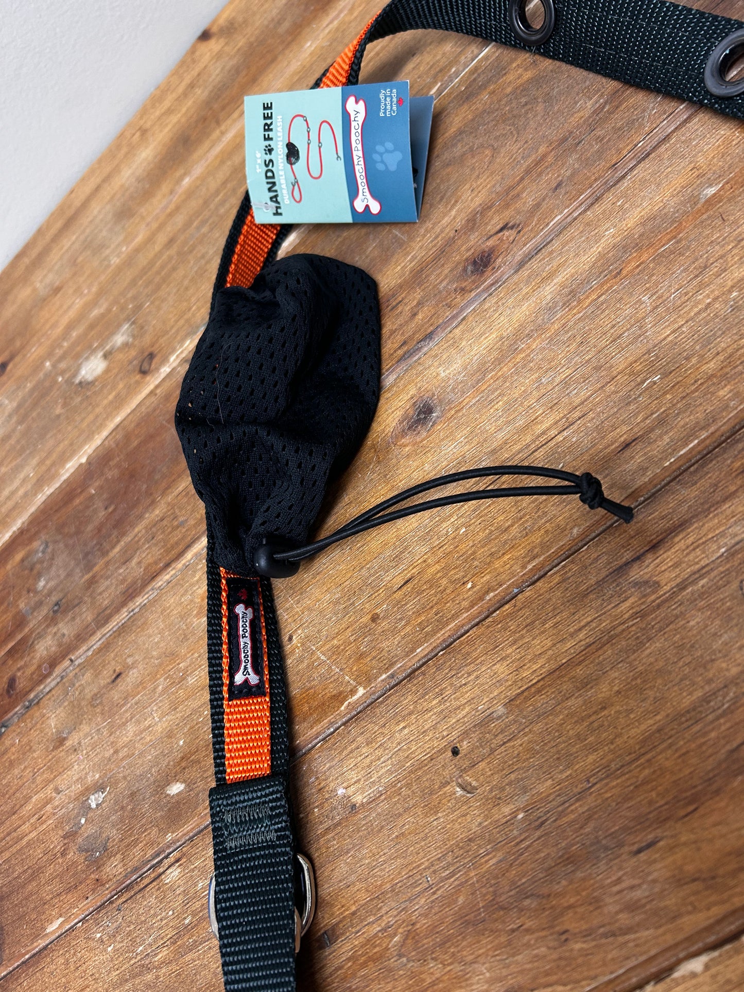 Smoochy Poochy Jaguar & Pumpkin 1 x 6 Hands Free Leash