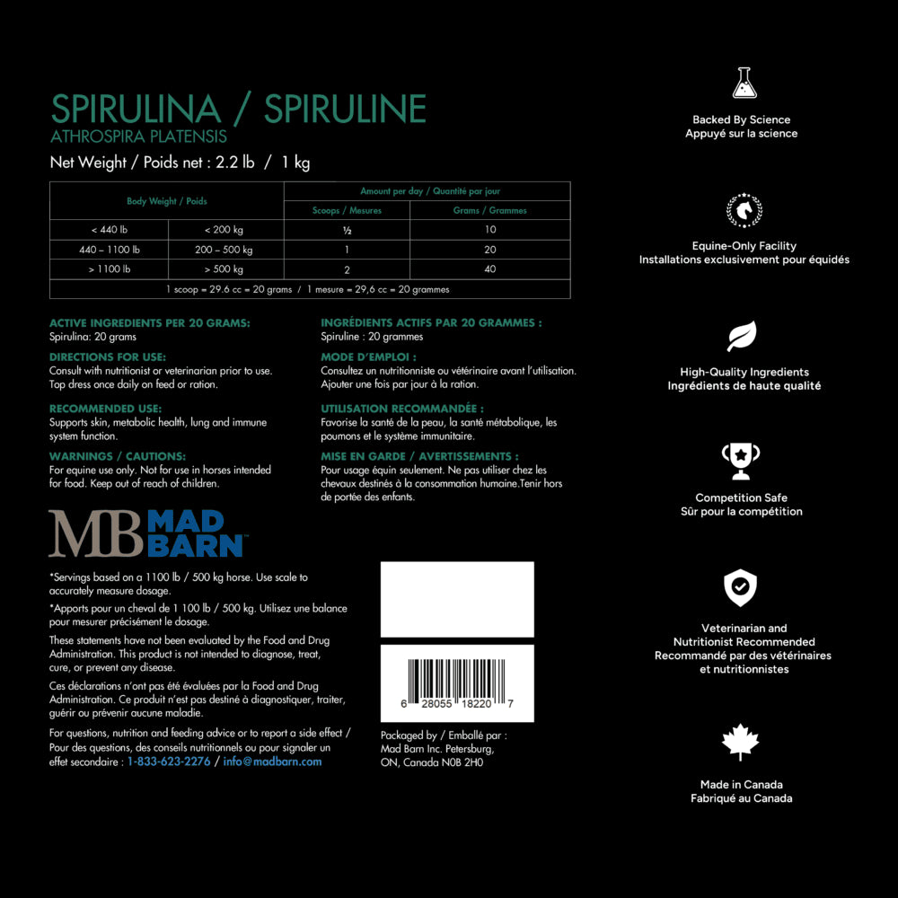 MadBarn 🍁Spirulina 1KG