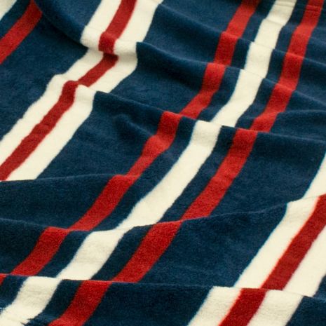 Tall Tails Nautical Stripe Blanket 30 x 40"