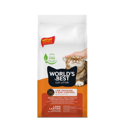 World's Best Cat Litter Low Tracking & Dust Control Formula