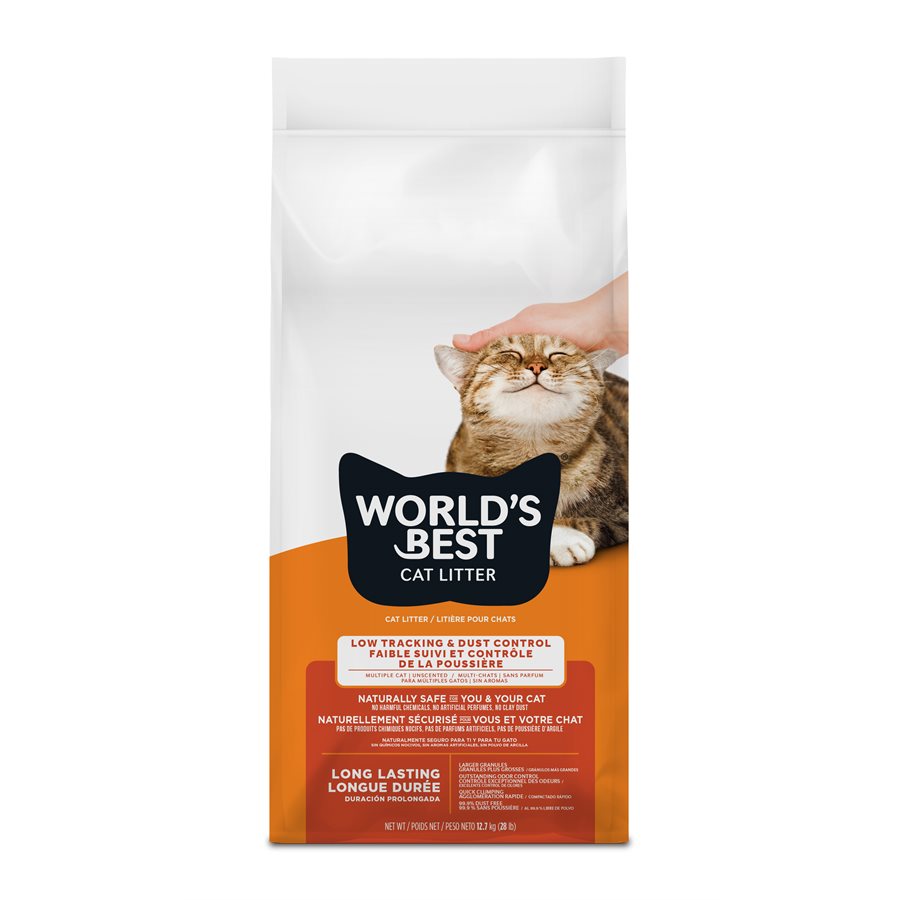 World's Best Cat Litter Low Tracking & Dust Control Formula