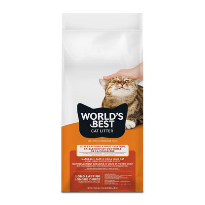 World's Best Cat Litter Low Tracking & Dust Control Formula
