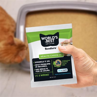 World's Best Litter Boosters Health Check In