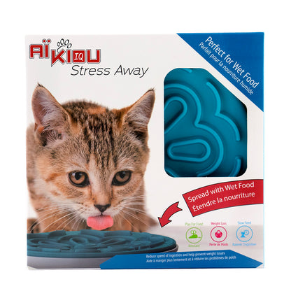 Aikiou Stress Away Slow Feeder for Cats