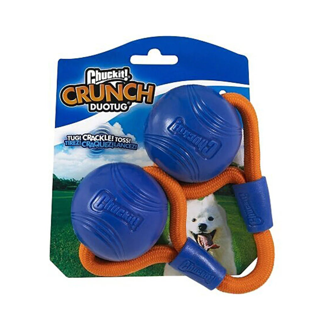 Chuck It Crunch Ball Med Duo Tug