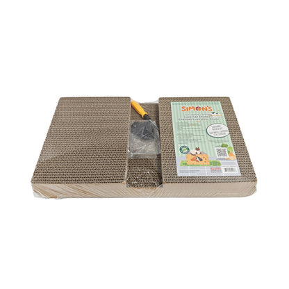 SIMONS 🍁Luxe Corrugated Cloud Cat Chateau with Catnip