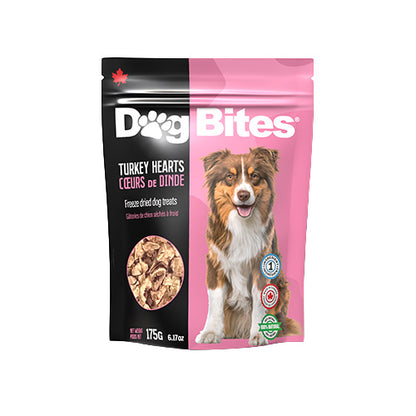 Dog Bites® 🍁Freeze-Dried Turkey Hearts Dog Treat