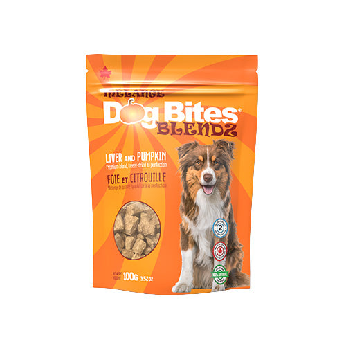 Dog Bites® 🍁BLENDZ Pumpkin & Liver Freeze-Dried Dog Treat