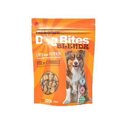 Dog Bites® 🍁BLENDZ Pumpkin & Liver Freeze-Dried Dog Treat