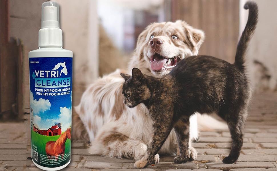 Vetri Cleanse🍁 Skin & Coat Care Hypochlorous Spray 225m