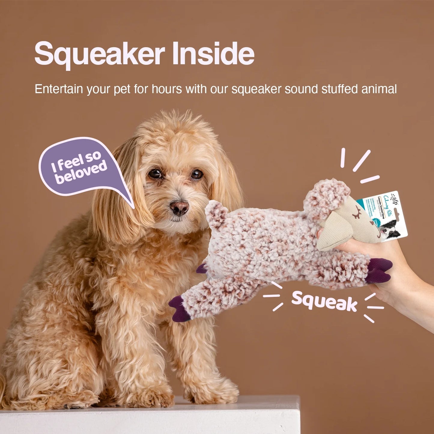 All For Paws Calming Pals Lavender Scent Sheep