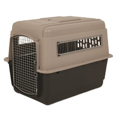 Petmate Ultra Vari Kennel 40" 70-90 LB Tan / Brown