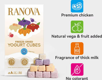 Ranova Freeze Dried Yogurt  Dog & Cat Treats - Mixed Flavours 40g