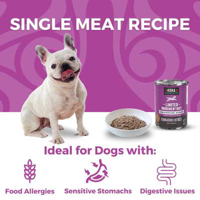 KOHA Limited Ingredient Diet Kangaroo Entrée for Dogs 13oz
