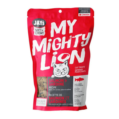 Jay's 🍁My Mighty Lion Salmon & Sardine for Cats 75g
