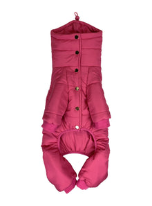 Pretty Paw 🍁Expedition Snowsuit Magenta Rose