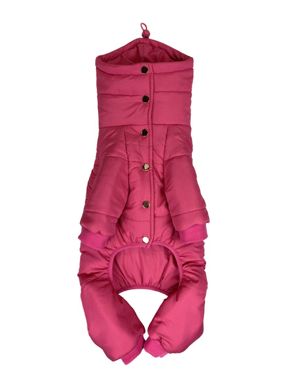 Pretty Paw 🍁Expedition Snowsuit Magenta Rose