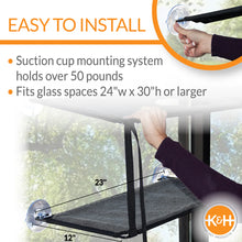 K & H Pet Products Kitty Sill Double Stack EZ Mount