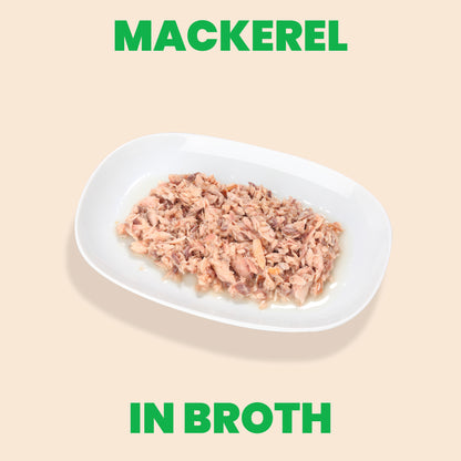 Almo Nature HQS Natural Cat Food - Mackerel In Broth 70g