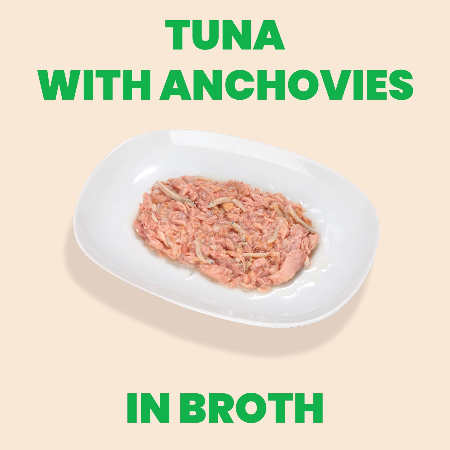 Almo Nature HQS Natural Cat Food - Tuna With Anchovies In Broth 70g