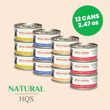 Almo Nature HQS Natural Cat Food Rotational Diet -  Fish Selections & Chicken Drumsticks 12 x 70g