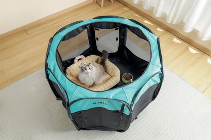 M-Pets  Foldable Octagon Pen for Dogs & Cats