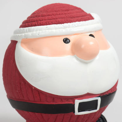 Huggle Houndz Ruff-Tex Santa Ball Dog Toy