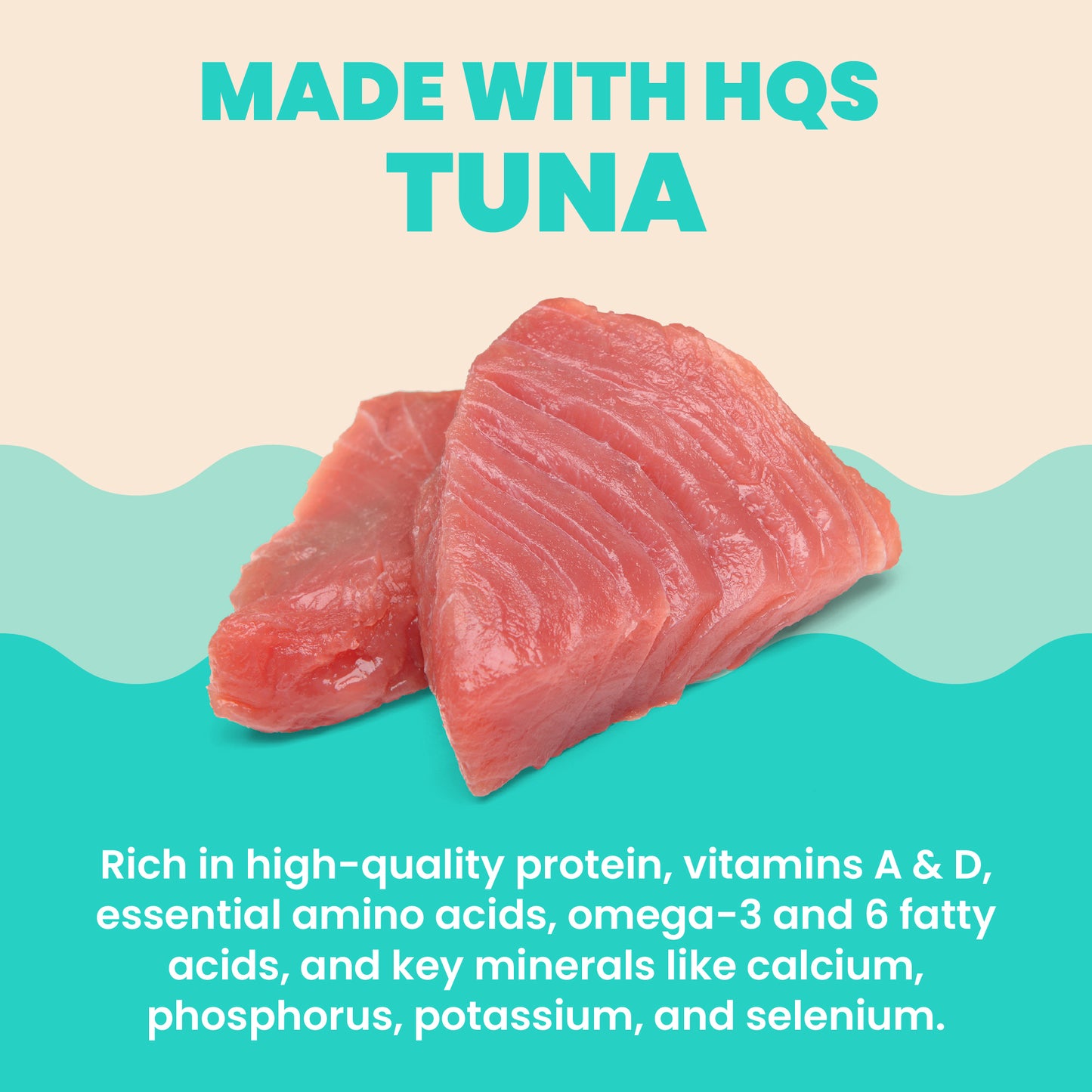 Almo Nature Hydration Help HQS Tuna Recipe in Broth Cat Food 50g