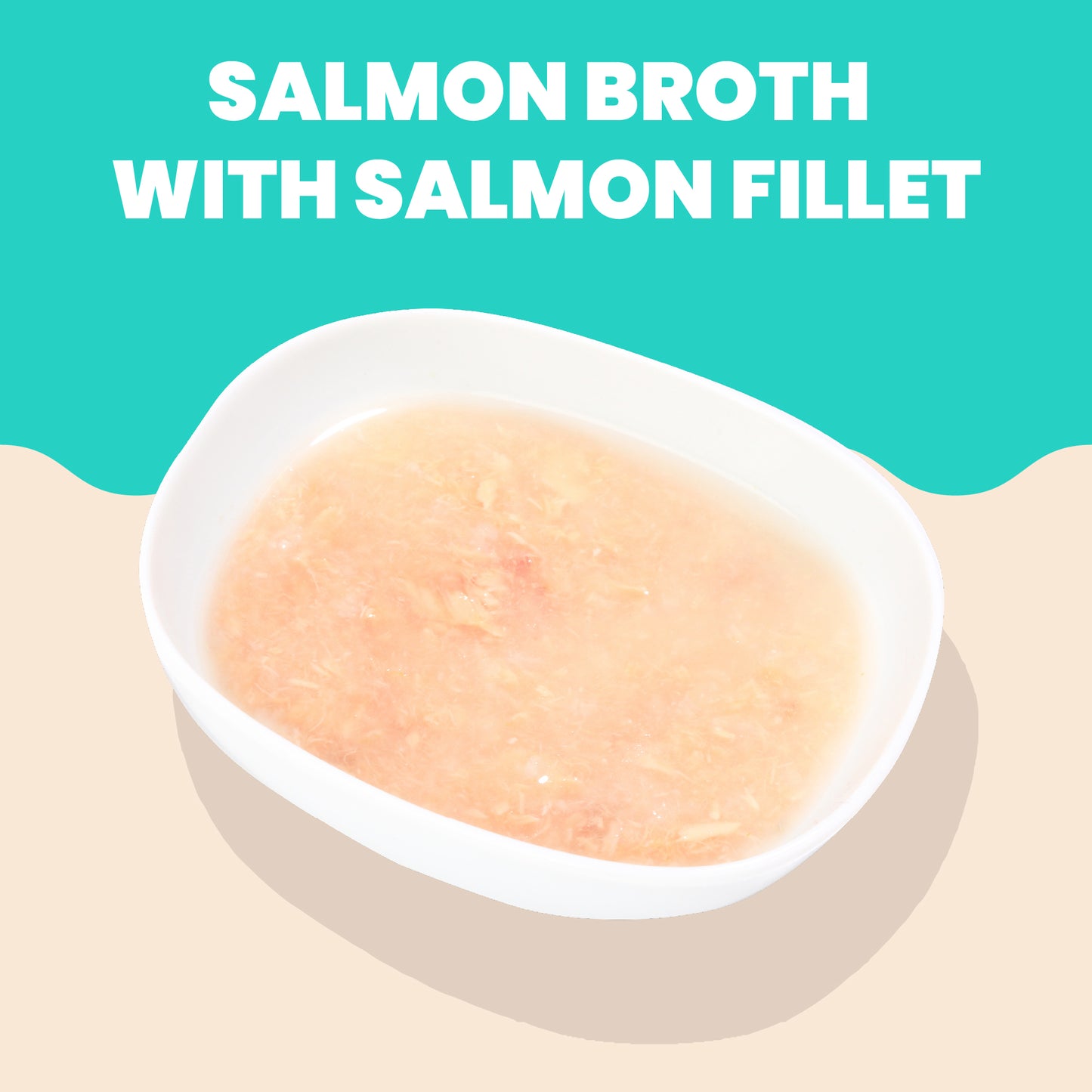 Almo Nature Hydration Help HQS Salmon Recipe in Broth Cat Food 50g