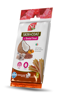 Farmina Skin & Coat + Herring Dental Treats 7 Pack