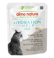 Almo Nature Hydration Help HQS Sardine Recipe in Broth Cat Food 50g