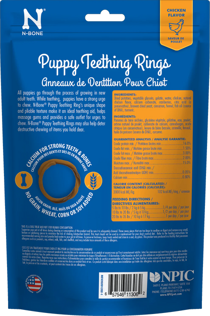N-Bone Chicken Puppy Teething Rings