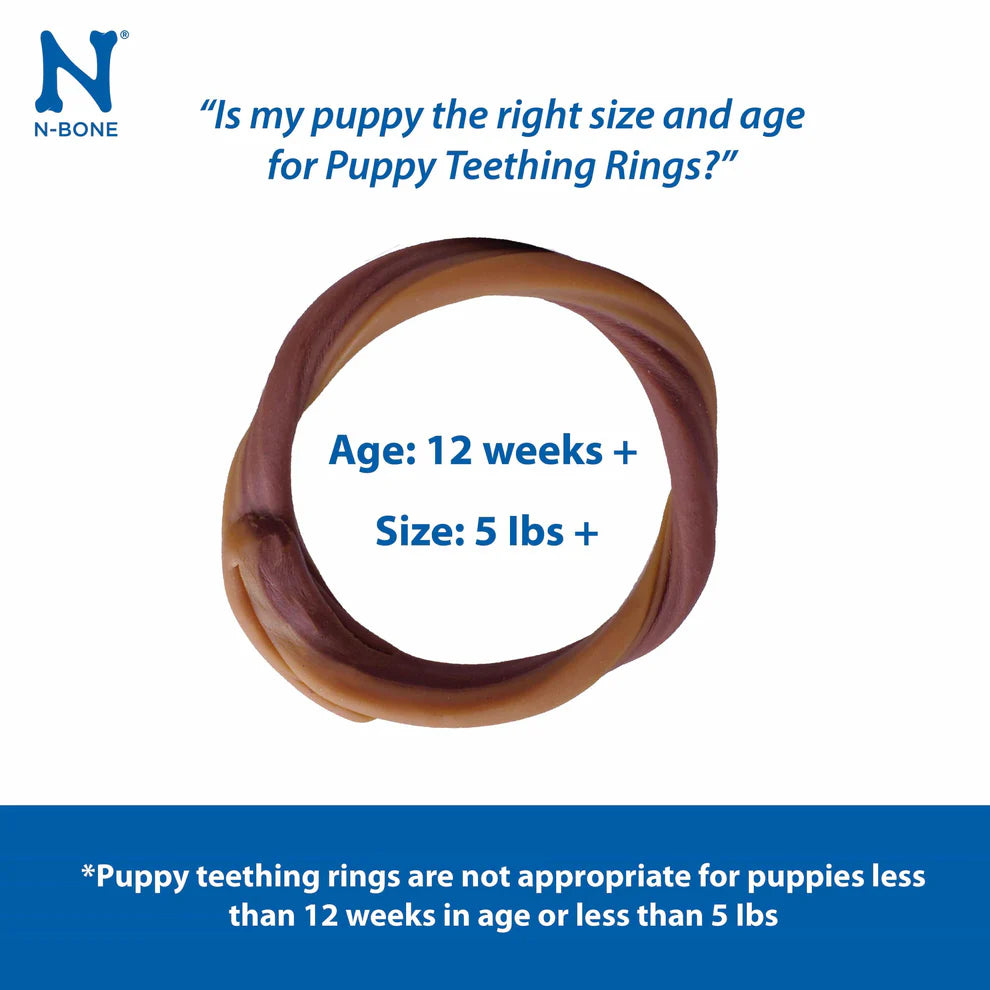 N-Bone Chicken Puppy Teething Rings