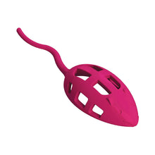 Aikiou Pink Mouse Treat Toy for Cats